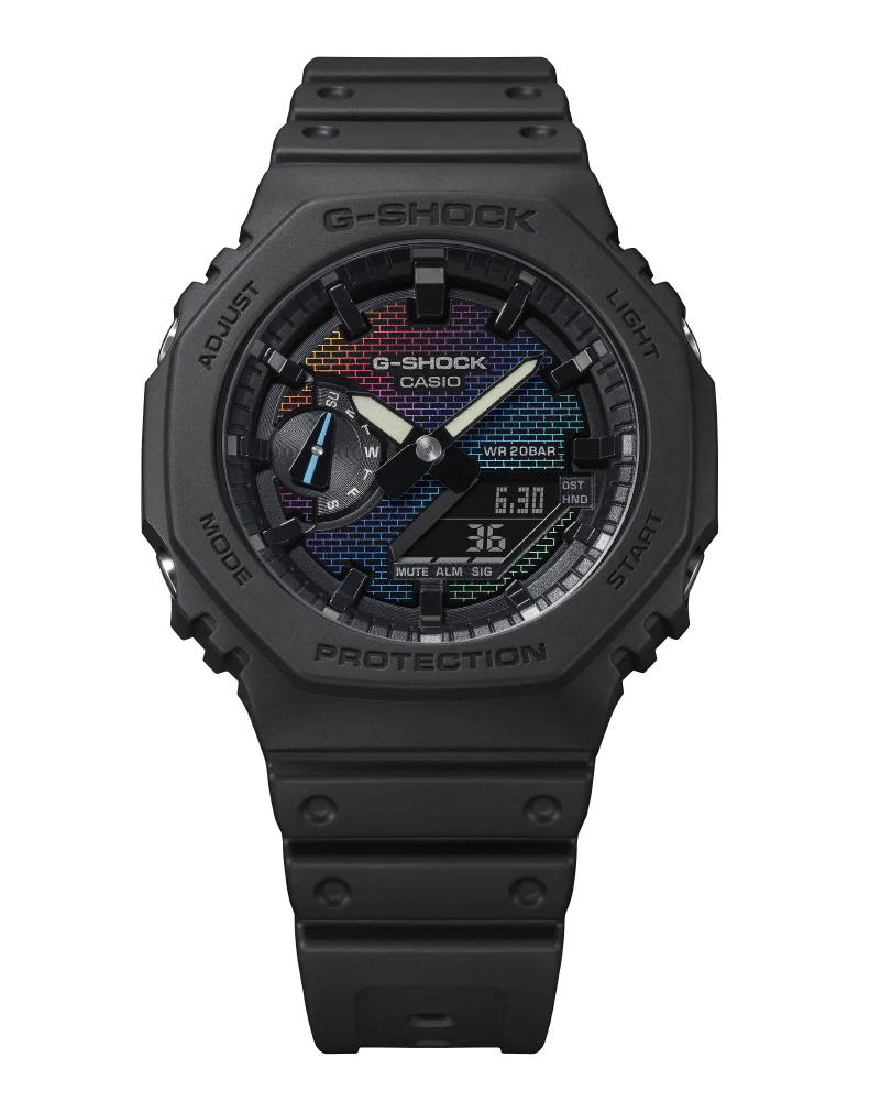 Casio Men's G-Shock Brick Pattern Design GA-2100RW-1AJF - Image 3