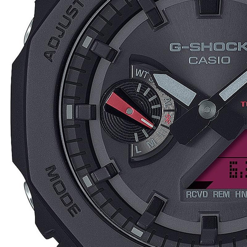 Casio Men's G-Shock Black and Bold Red GA-B2100BBR-1AJF Watch - Image 3