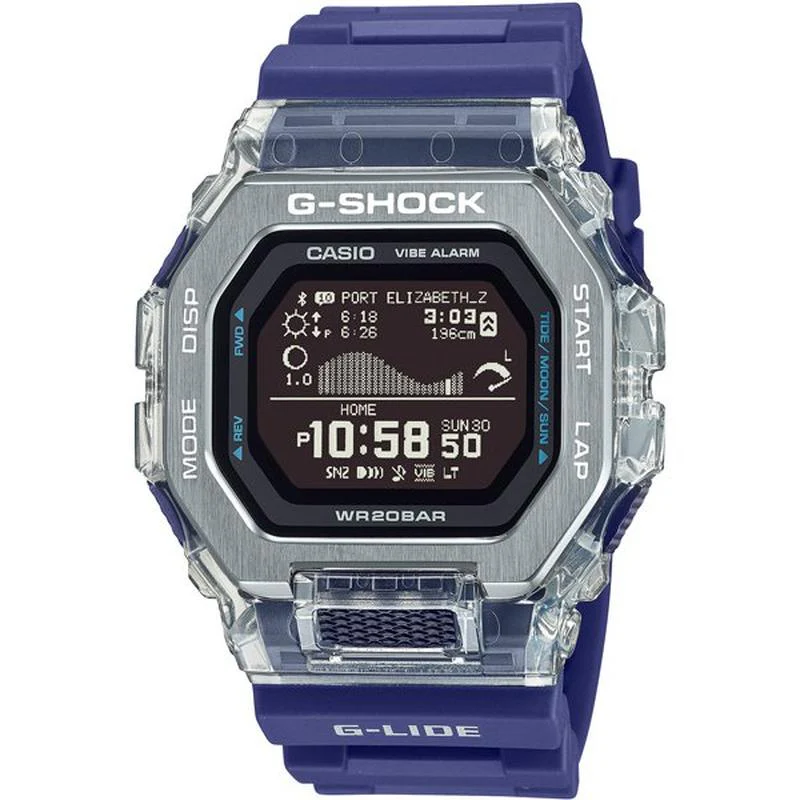 Casio Men's G-SHOCK G-LIDE Gleaming Wave GBX-100S-2JF Watch