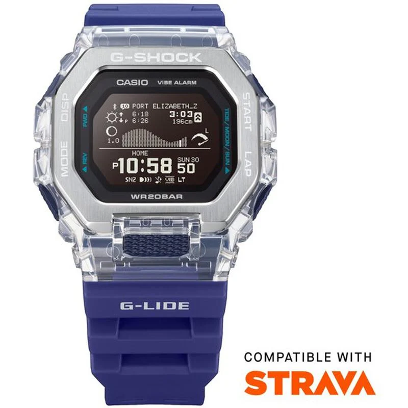 Casio Men's G-SHOCK G-LIDE Gleaming Wave GBX-100S-2JF Watch - Image 3