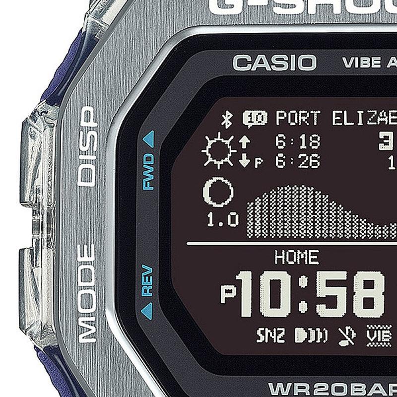 Casio Men's G-SHOCK G-LIDE Gleaming Wave GBX-100S-2JF Watch - Image 4