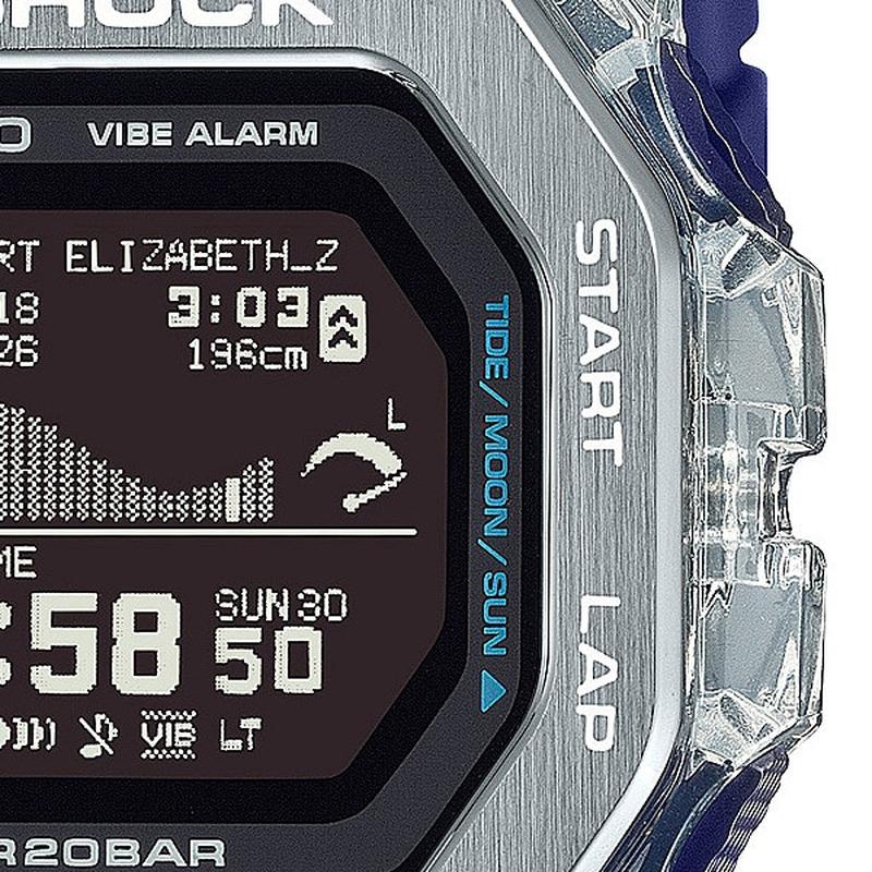 Casio Men's G-SHOCK G-LIDE Gleaming Wave GBX-100S-2JF Watch - Image 5