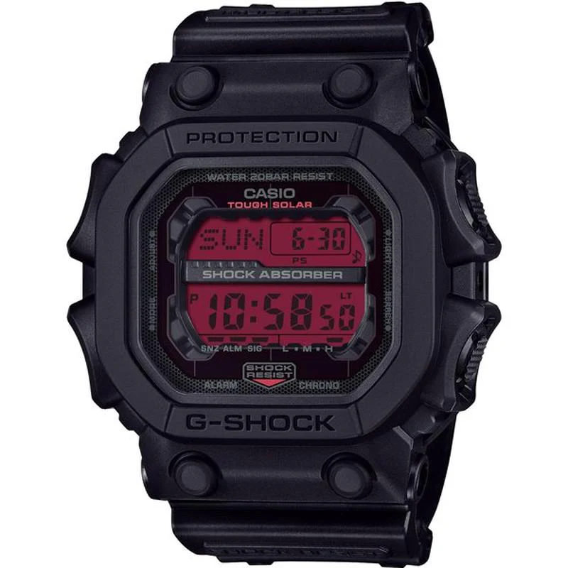 Casio Men's G-Shock Black and Bold Red GX-56BBR-1JF Watch