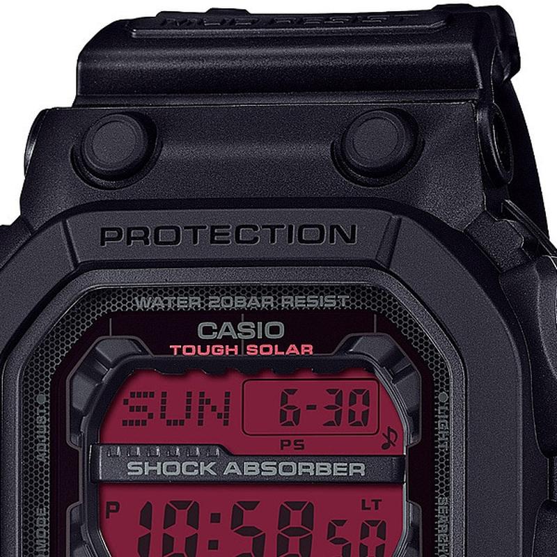 Casio Men's G-Shock Black and Bold Red GX-56BBR-1JF Watch - Image 4