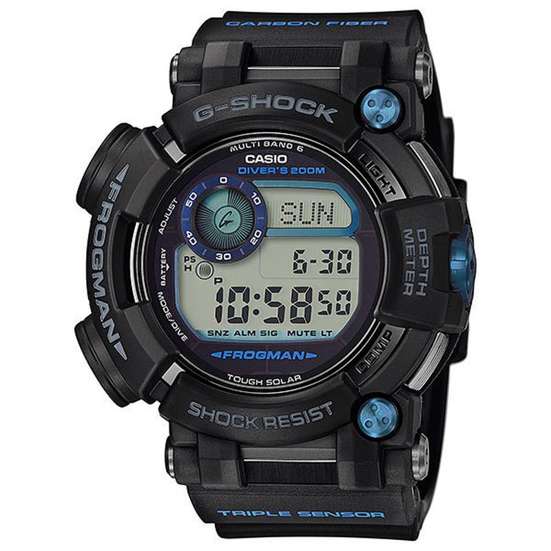 Casio Men's G-Shock Master of G Series Frogman Depth Sensor GWF-D1000B-1JF