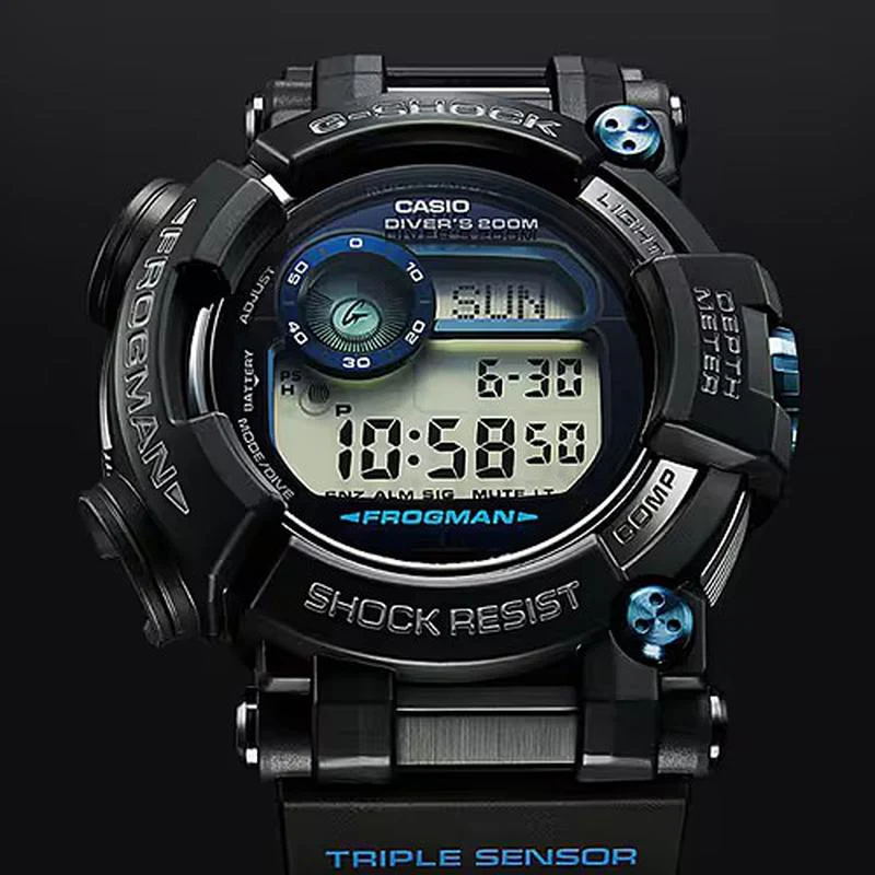 Casio Men's G-Shock Master of G Series Frogman Depth Sensor GWF-D1000B-1JF - Image 5