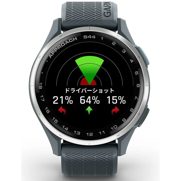 GARMIN S44 Approach S44 Golf GPS Watch Twilight 010-03009-21 with Touchscreen GPS Course Maps Smart Notifications Long
