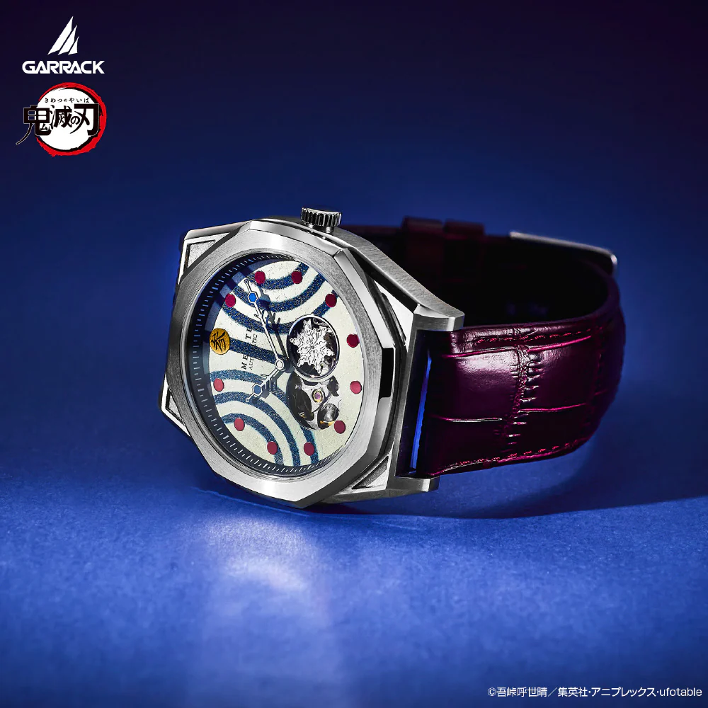 GARRACK SMS-41-KY-J3A Limited Edition Demon Slayer Akaza Model Silver Stainless Steel Water Resistant 1 Year Warranty - Image 2