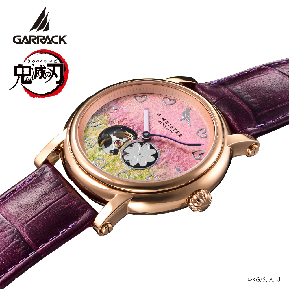 GARRACK SMS-42-KY-KM Limited Edition Pink Design Water Resistant Stylish Quartz Movement 1-Year Warranty - Image 9