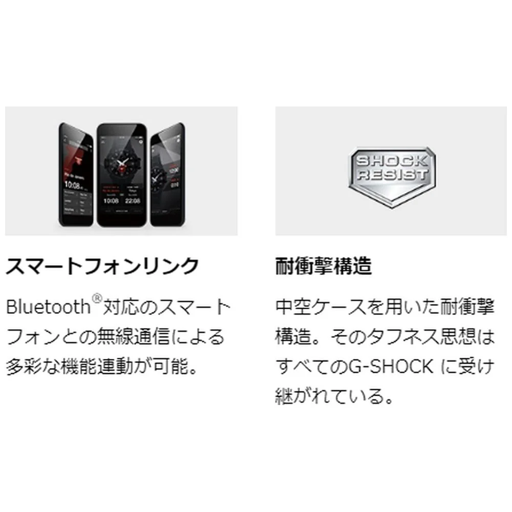 Casio Men's G-SHOCK ORIGIN Solar Radio Watch with Bluetooth, Full Metal, All Black GMW-B5000GD-1JF - Image 3