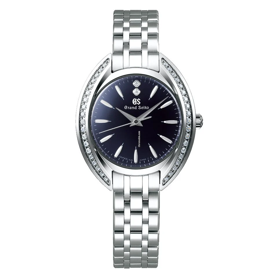 Grand Seiko Ladies quartz 4J diamond Seiko watch STGF345/STGF345J GRAND SEIKO 30mm watch