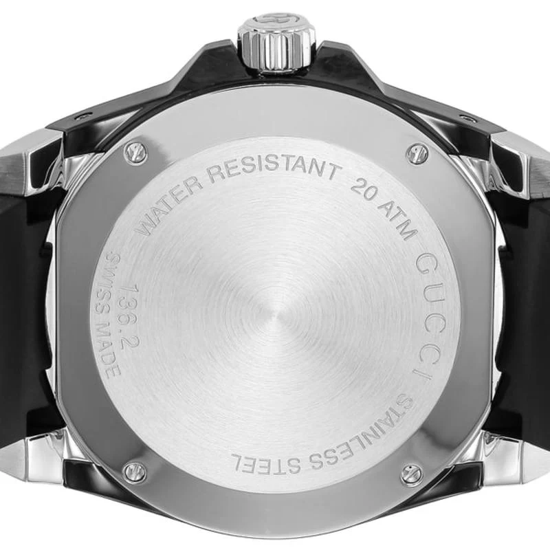 GUCCI Dive 2-Year Warranty Black YA136204A [Parallel Import] - Image 5