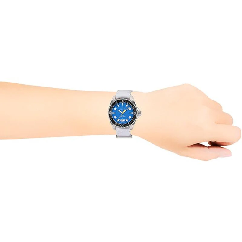 GUCCI Dive 2-Year Warranty Blue YA136340 [Parallel Import] - Image 2