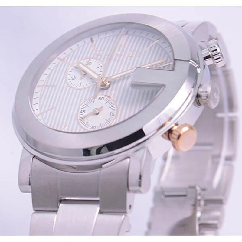 GUCCI G-Chrono White with 2-Year Warranty YA101360 [Parallel Import] - Image 2