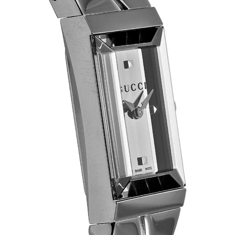 GUCCI G-Frame Silver Watch with 2-Year Warranty YA147501 [Parallel Import] - Image 2