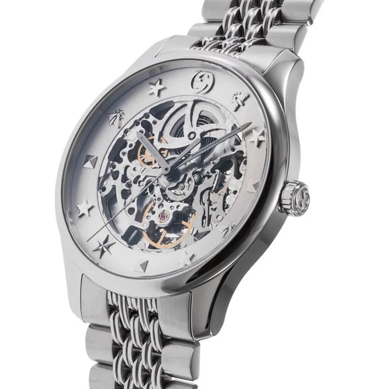GUCCI G-Timeless 2-Year Warranty Silver YA126357 [Parallel Import] - Image 2