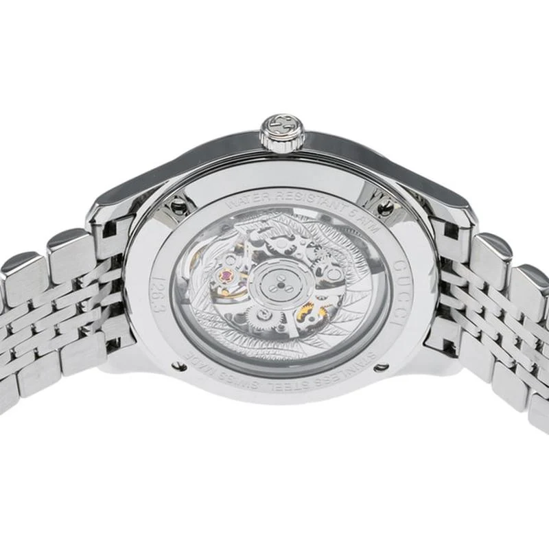 GUCCI G-Timeless 2-Year Warranty Silver YA126357 [Parallel Import] - Image 4