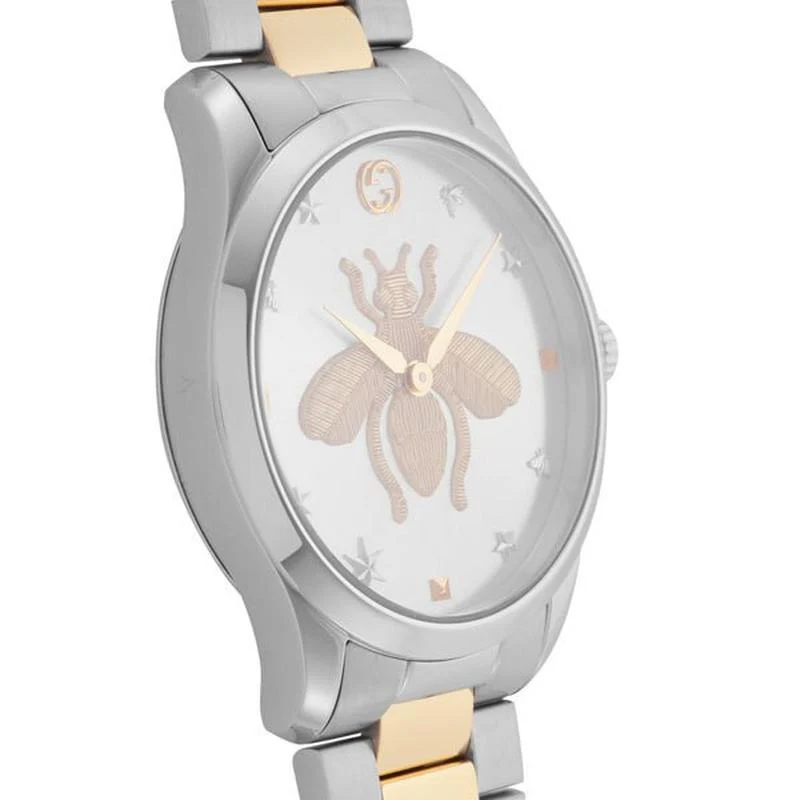 GUCCI G-Timeless 2-Year Warranty Silver YA1264131 [Parallel Import] - Image 3