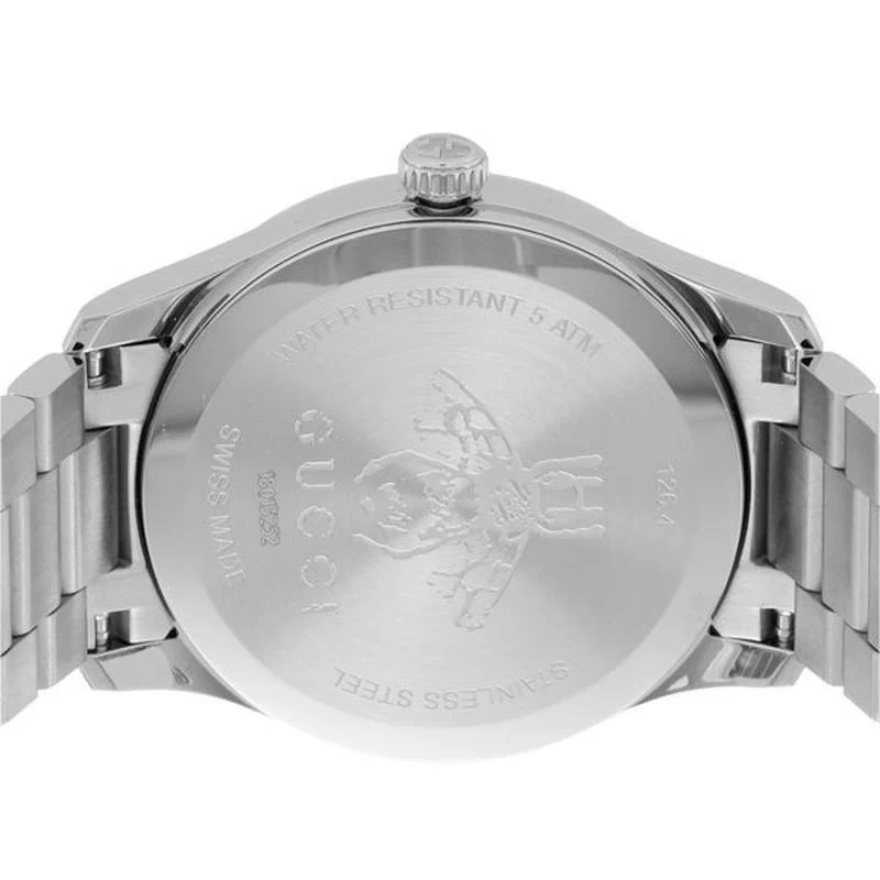 GUCCI G-Timeless 2-Year Warranty Silver YA1264131 [Parallel Import] - Image 5