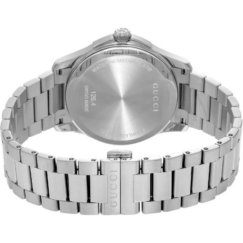GUCCI G-Timeless 2-Year Warranty Silver YA126459 [Parallel Import] - Image 3
