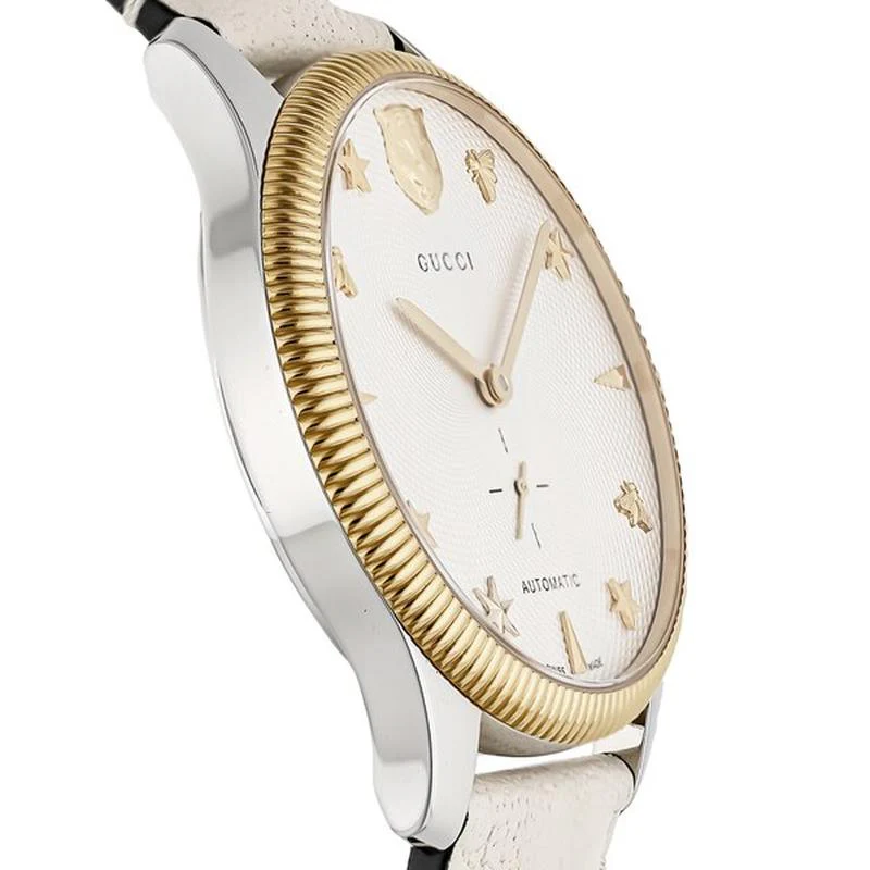 GUCCI G-Timeless 2-Year Warranty White YA126348 [Parallel Import] - Image 3