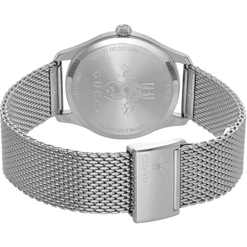 GUCCI G-Timeless 2-Year Warranty White YA1264040 [Parallel Import] - Image 3