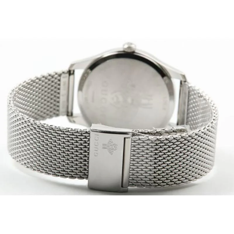 GUCCI G-Timeless 2-Year Warranty White YA1264040 [Parallel Import] - Image 4