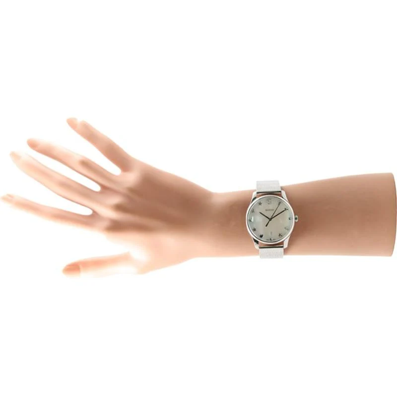 GUCCI G-Timeless 2-Year Warranty White YA1264040 [Parallel Import] - Image 5