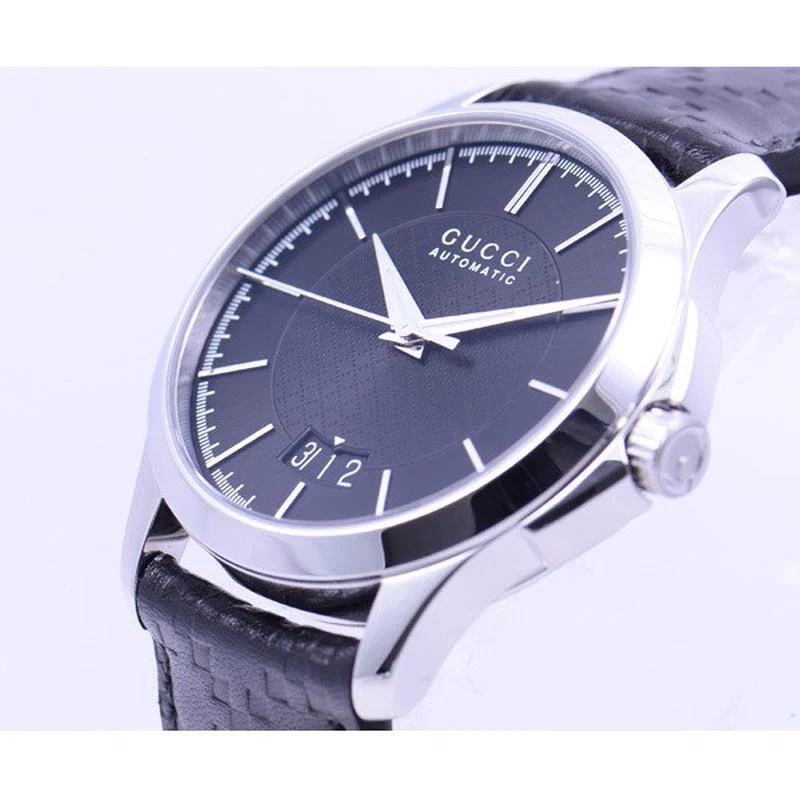 GUCCI G-Timeless 2-Year Warranty YA126430 Black [Parallel Import] - Image 2