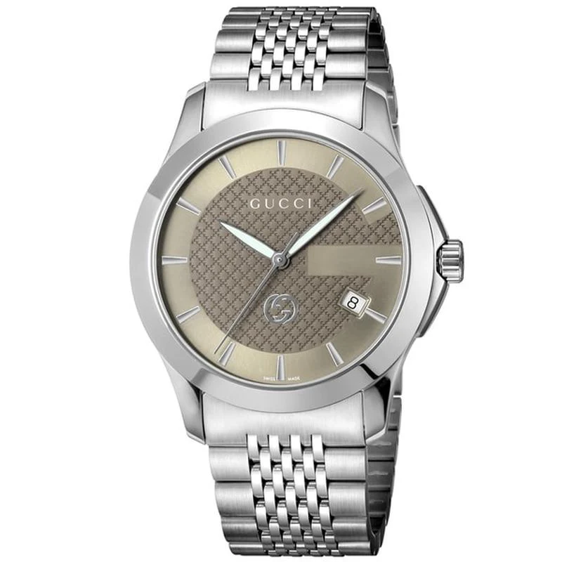 Gucci G-Timeless Men's Brown Watch YA1264107, Parallel Import with 2-Year Warranty