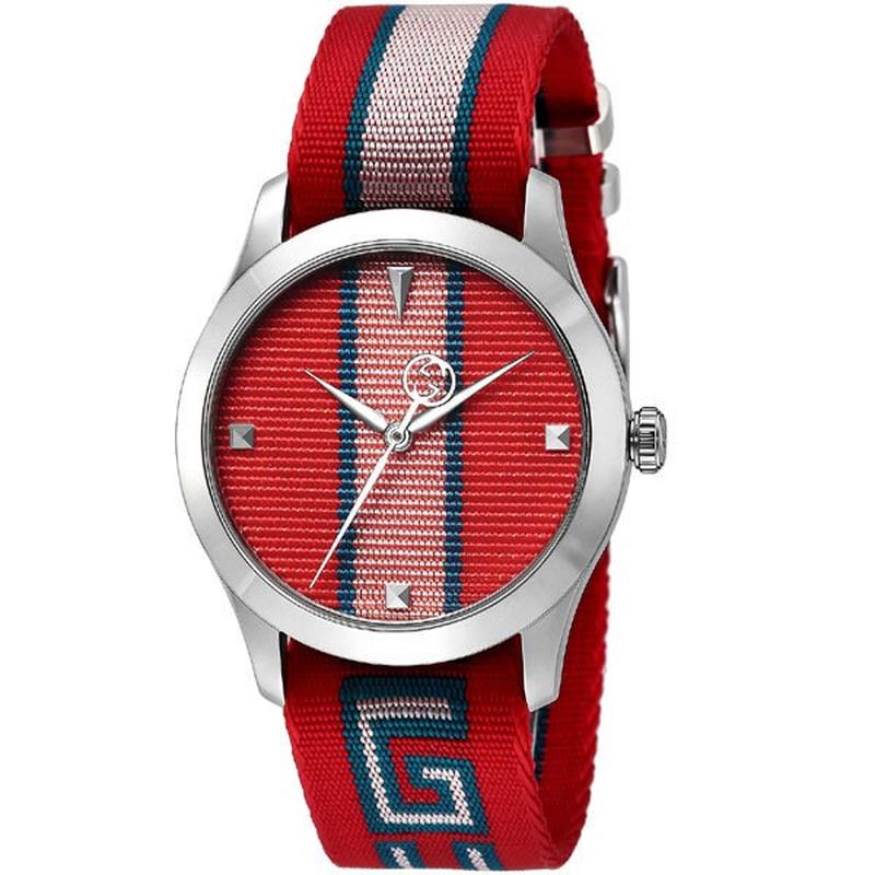 GUCCI G-Timeless Red YA1264070 2-Year Warranty [Parallel Import]