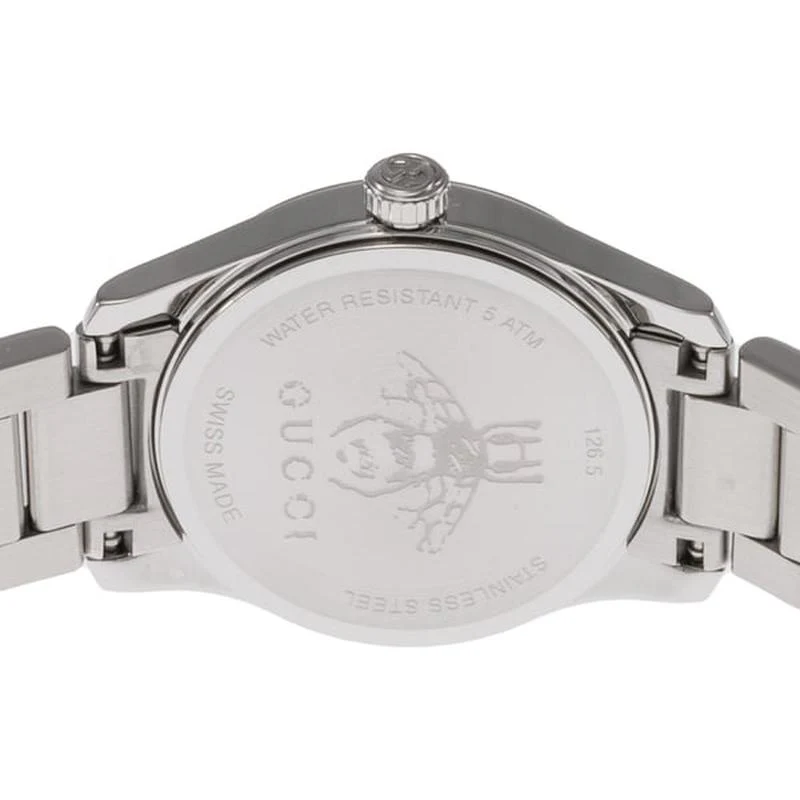 Gucci Ladies Watch with Metal Belt, Parallel Import, 2-Year Warranty, Model YA1265045 - Image 4