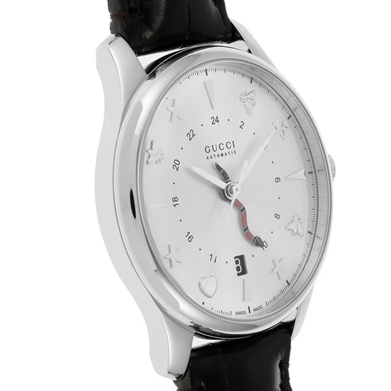 Gucci Men's G-Timeless Silver Watch YA126332 - Parallel Import with 2 Year Warranty - Image 3