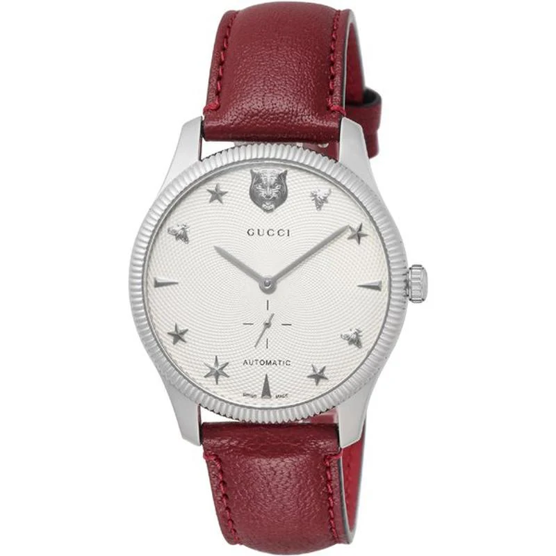 Gucci Men's Leather Belt Parallel Import with 2-Year Warranty YA126346