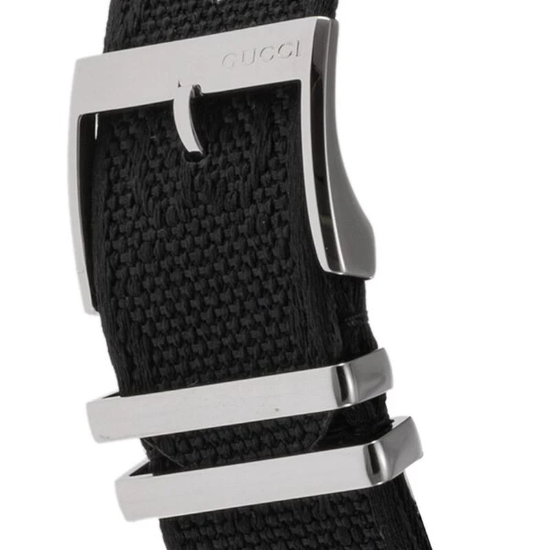 Gucci Men's Nylon Belt Watch Parallel Import with 2-Year Warranty YA1264178 - Image 5