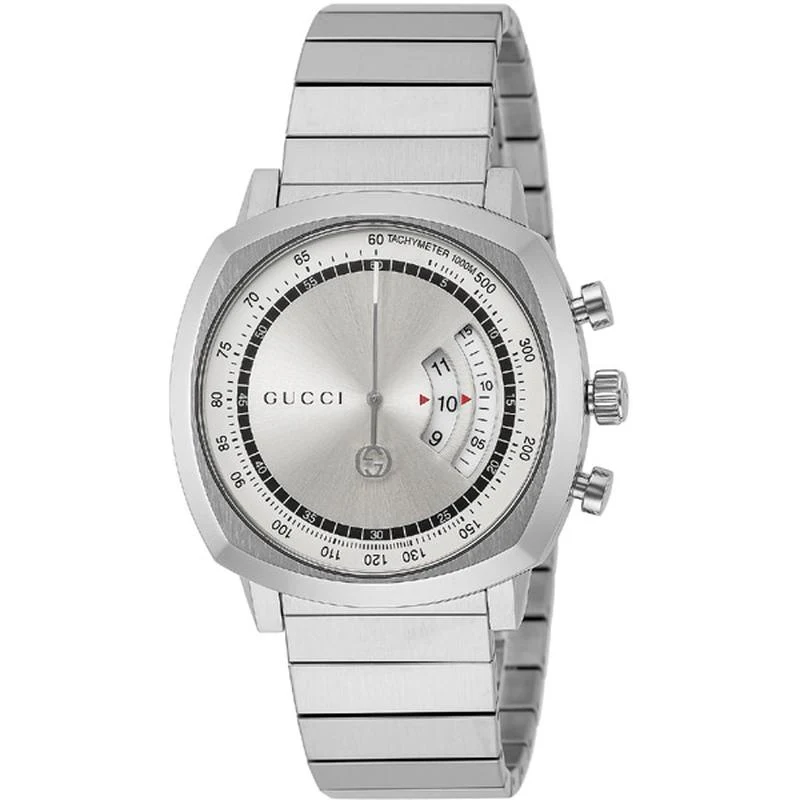 Gucci Men's Watch with Metal Belt Parallel Import with 2-Year Warranty YA157302
