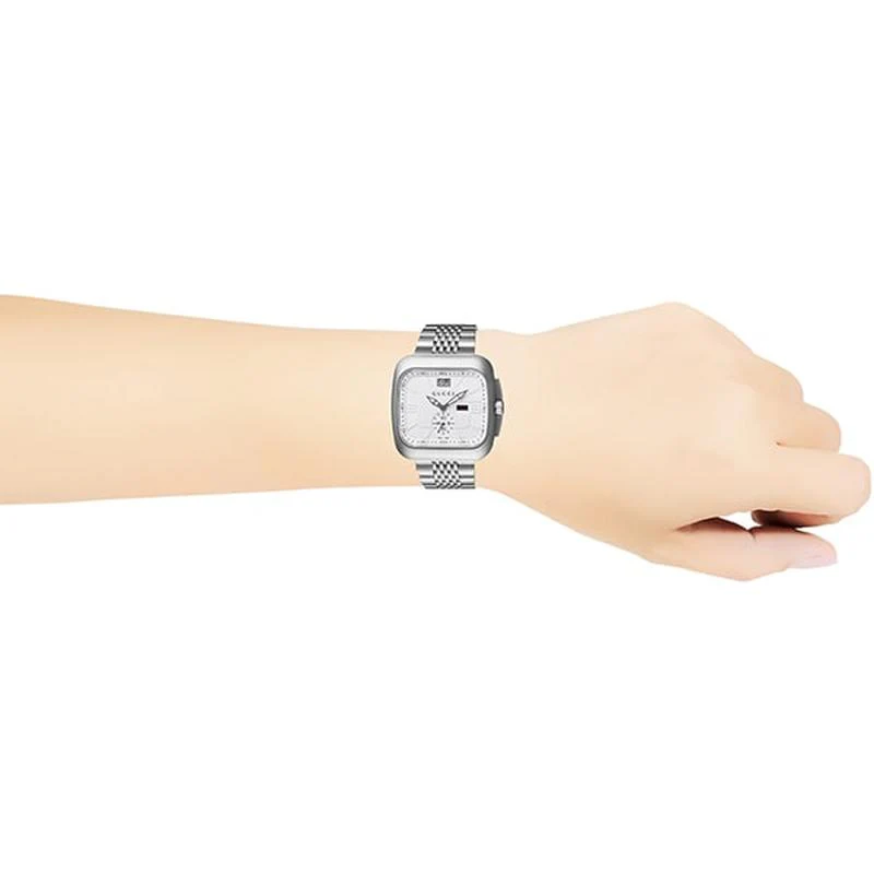 Gucci Men's Watch with Metal Strap, Parallel Imported with 2-Year Warranty YA131319 - Image 2