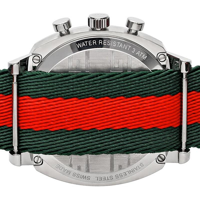 Gucci Men's Watch with Recycled Polyester Strap, Parallel Import, 2-Year Warranty YA157304 - Image 5
