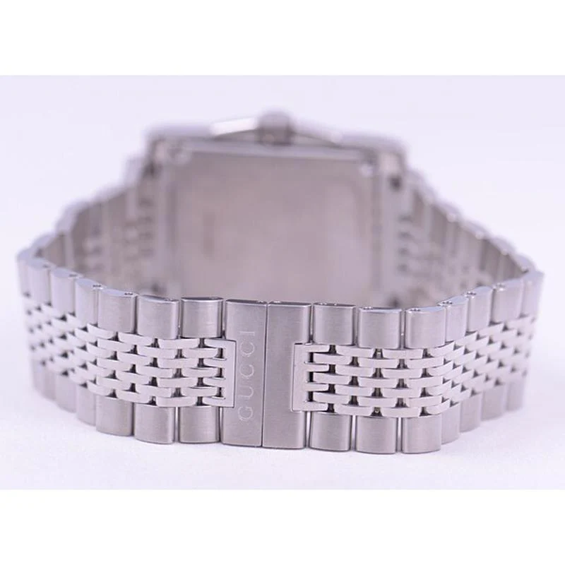 GUCCI Rectangle 2-Year Warranty Silver YA138403 [Parallel Import] - Image 4
