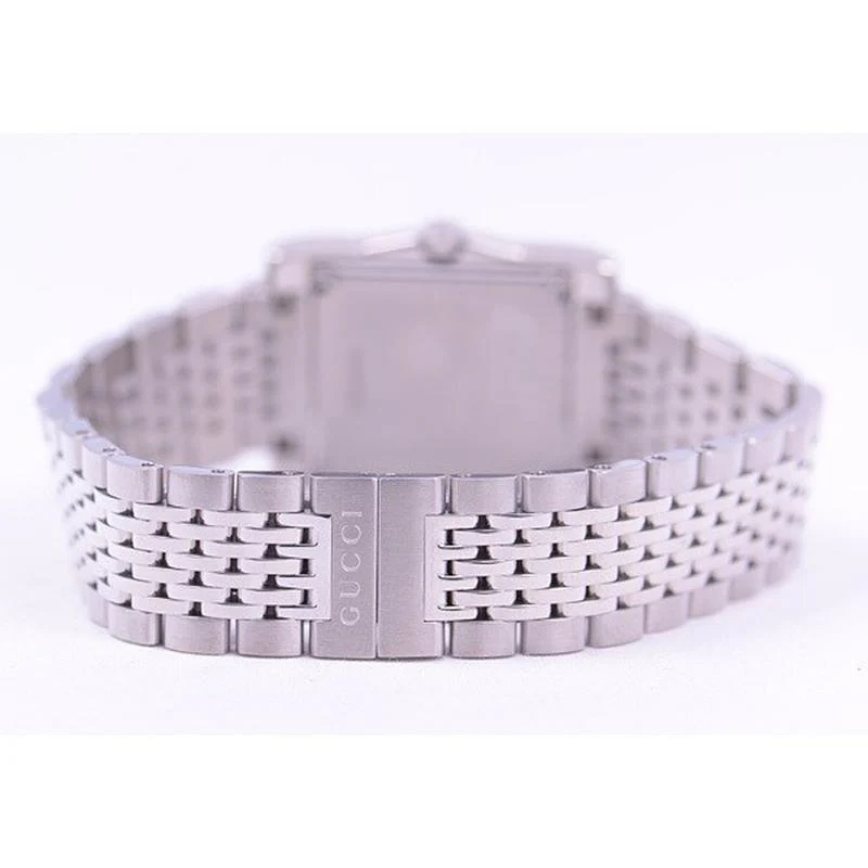 GUCCI Rectangle 2-Year Warranty Silver YA138501 [Parallel Import] - Image 4
