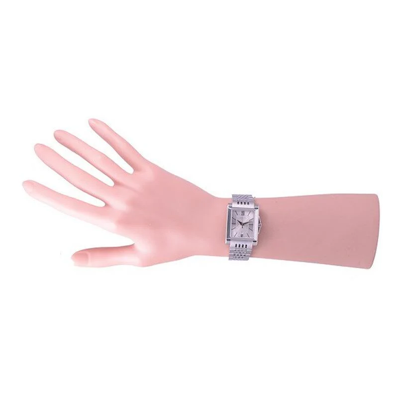 GUCCI Rectangle 2-Year Warranty Silver YA138501 [Parallel Import] - Image 5