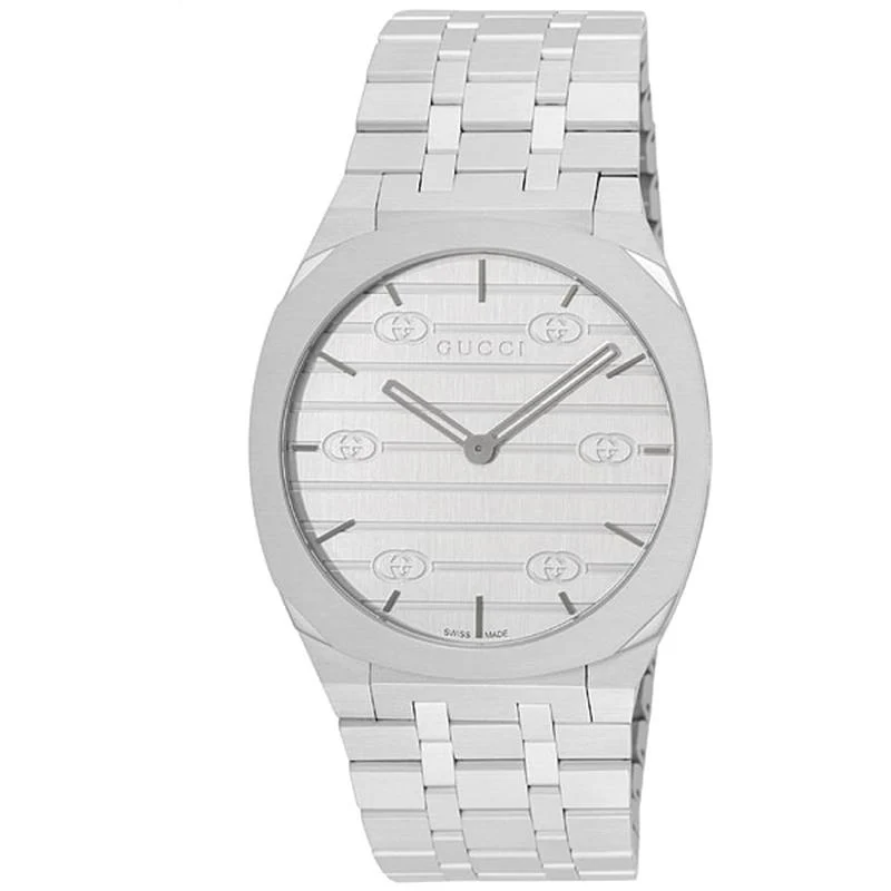 Gucci Unisex Wristwatch with Metal Strap Parallel Import Product 2-Year Warranty YA163407