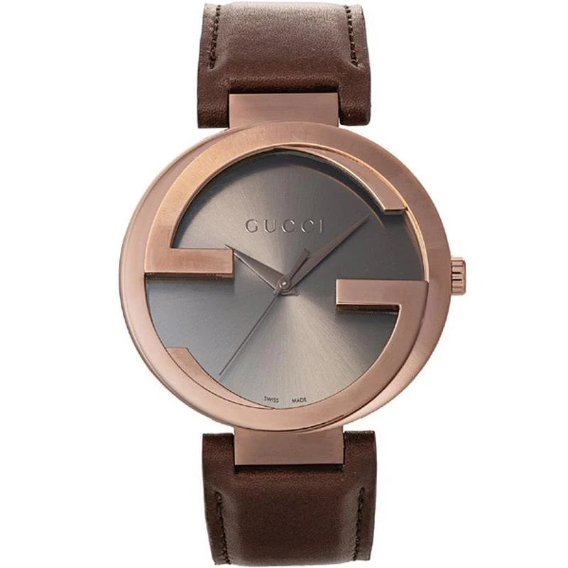 Gucci Women's Leather Belt Watch YA133214, Parallel Imported with 2-Year Warranty