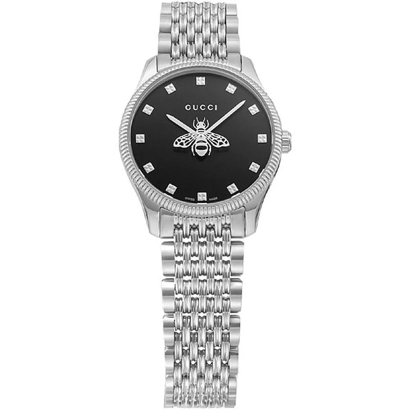 Gucci Women's Watch with Metal Band, Parallel Import, 2-Year Warranty YA1265020