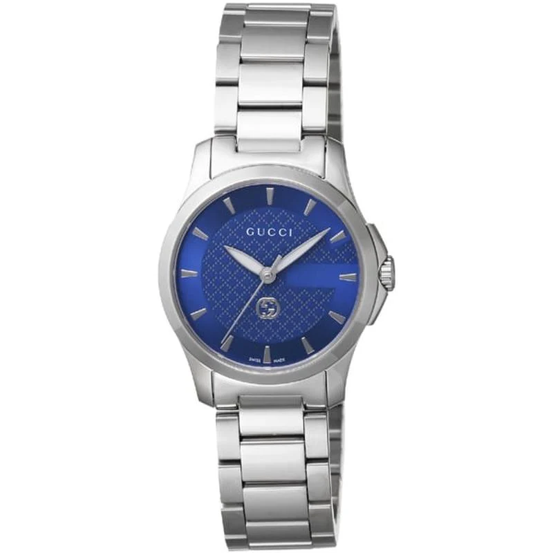 Gucci Women's Watch with Metal Band, Parallel Import, 2-Year Warranty YA1265050