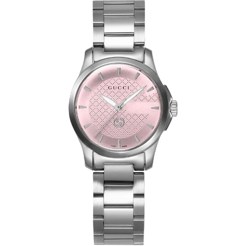 Gucci Women's Watch with Metal Strap, parallel import, 2-Year Warranty YA1265047