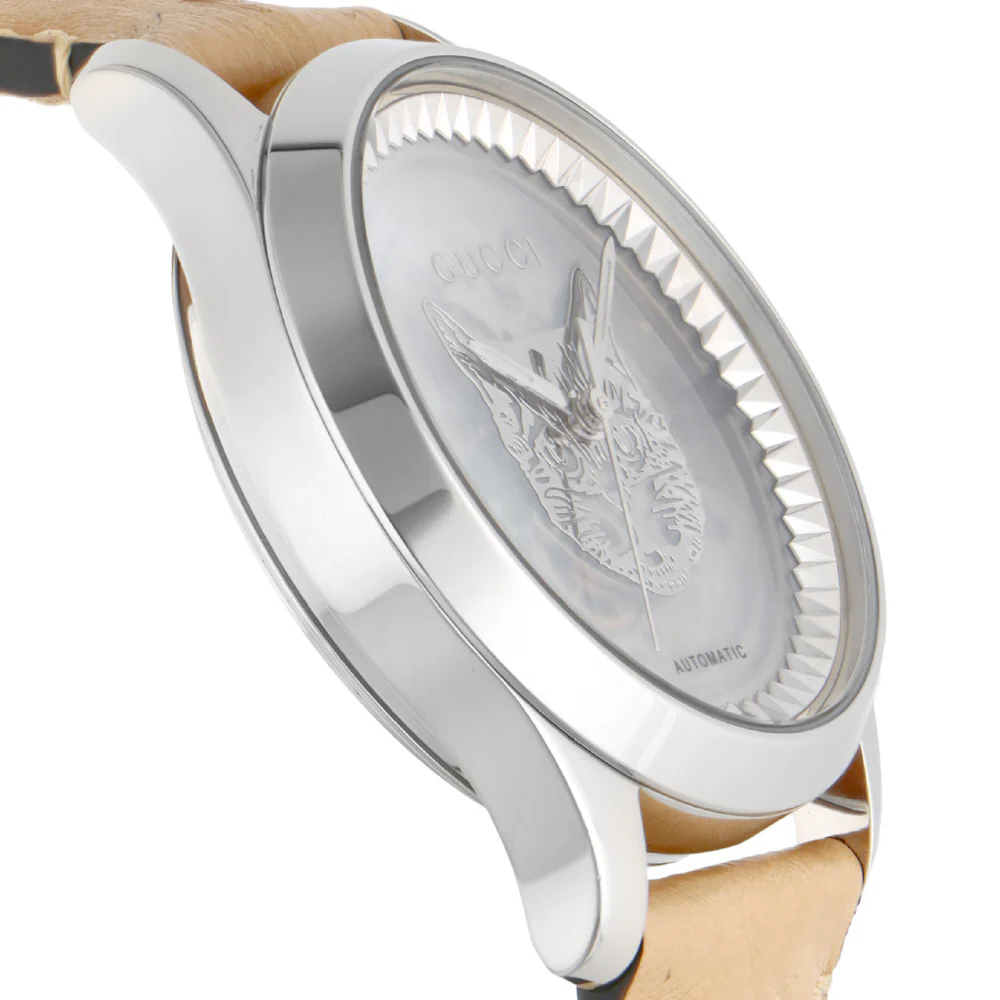 GUCCI YA1264112 G-Timeless Blue Dial Stainless Steel Case Quartz Movement 2-Year Warranty - Image 2