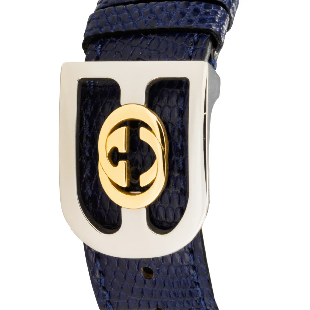 GUCCI YA1264122 G-Timeless Blue Dial Stainless Steel Water Resistant 2-Year Warranty - Image 6