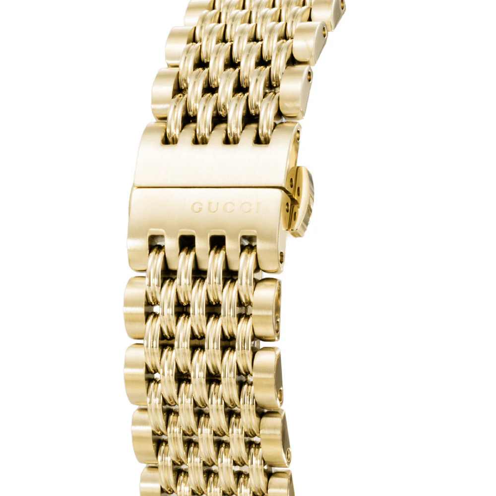 GUCCI YA1264155 G-Timeless Gold Case Swiss Movement Water Resistant Elegant Design - Image 6