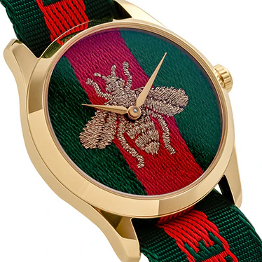 GUCCI YA126487A G-Timeless Green Watch 2-Year Warranty Swiss Movement Elegant Design - Image 2